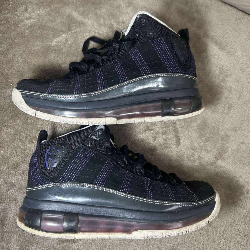 Jordan Take Flight Black Varsity Purple Youth 5Y Womens 6.5 Shoes 415193-001